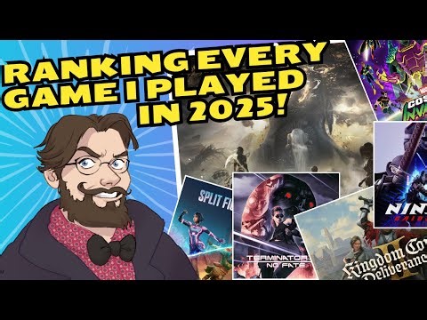 Ranking All 137 GAMES I Played in 2025!