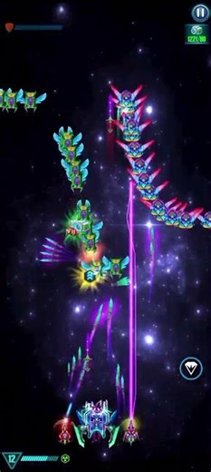 🔥 Galaxy Attack Alien Shooter Champion Level 105 Crazy Mode Win 🚀👽أقوى فوز 🔥 Level 105 Crazy Mode |