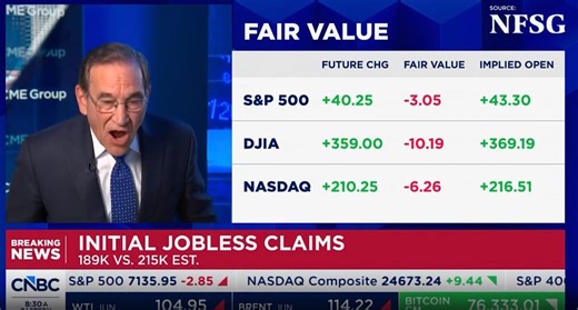‘Wow!’ CNBC Analyst Gobsmacked by ‘Very, Very Incredible’ Jobs Numbers in Hyped-Up Real-Time Reaction