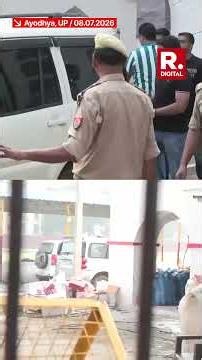 Police Bring Ram Mandir Donation Embezzlement Case Accused To The Ayodhya Police Lines