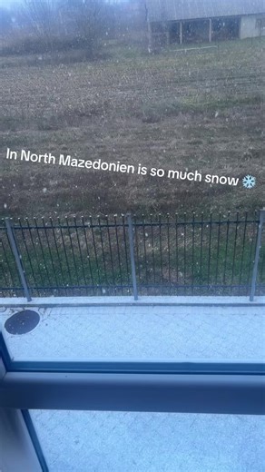 Enjoying the Beautiful Snow in North Macedonia