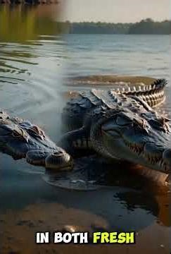crocodile vs alligator #facts #animalfacts #animals