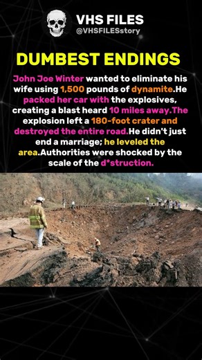 He blew up the entire road 🧨 #history #facts