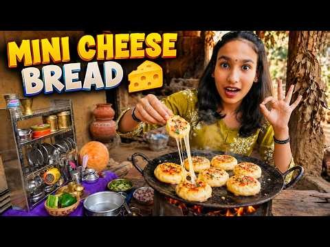 Mini Cheese Bread Recipe! 🧀🔥 So Easy & Cheesy | Quick Snack Recipe