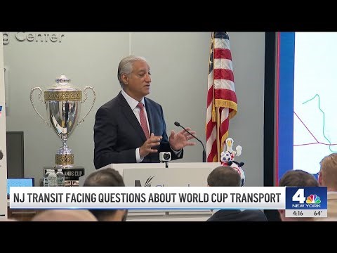 NJ Transit facing questions about World Cup transportation