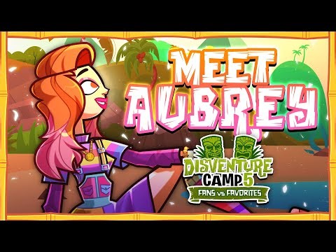 🌴 MEET AUBREY 🌴 Disventure Camp 5: Fans vs Favorites.