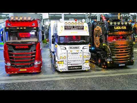 MEGA RC MODEL TRUCKS, RC DUMP TRUCK, RC EXCAVATORS, RC TRACTOR, RC CONSTRUCTION SITE ACTION!!
