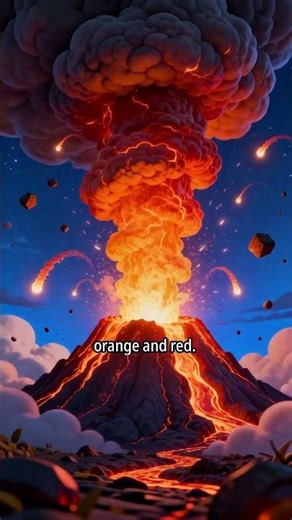How a volcano erupts? #volcano #VolcanoForKids #scienceforkids #kidslearning #3danimation #shorts