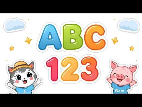 Preschool Learning activities for 3 year olds at home | Learn ABC Phonics Shapes Numbers Colors 🌈