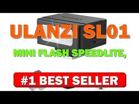 ULANZI SL01 Mini Flash Speedlite, GN8 6500K Camera Flash Light Compatible with - B0DRBZ7X7Q