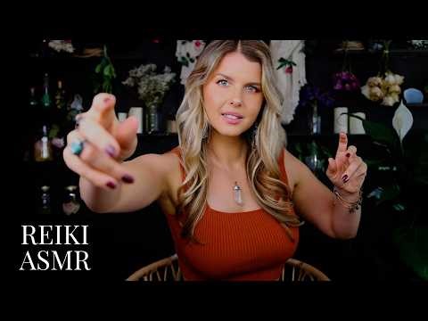 "Pulling & Plucking Negative Thoughts" ASMR REIKI Soft Spoken & Personal Attention Healing Session