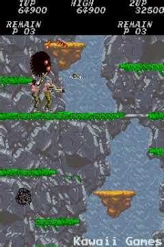 Contra Arcade Stage 3 – Waterfall