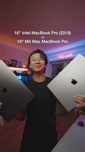 Intel vs M5 Max MacBook Pro
