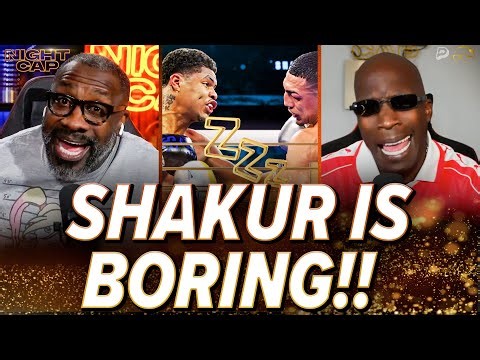 Unc & Ocho CLASH! Is Shakur Stevenson TOO BORING to be GREAT despite beating Lopez?! | Nightcap