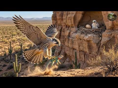 From Tiny Egg to Apex Killer: The Insane 88-Day Journey of a Prairie Falcon