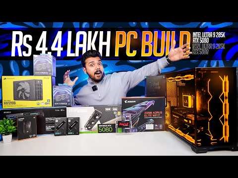 Rs 4.4 Lakh Monster Gaming PC Build | Ultra 9 285K + RTX 5080 Power 🚀