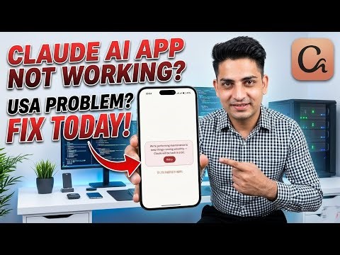 We're performing maintenance to keep things running smoothly claude ai || ai not Today problem fix