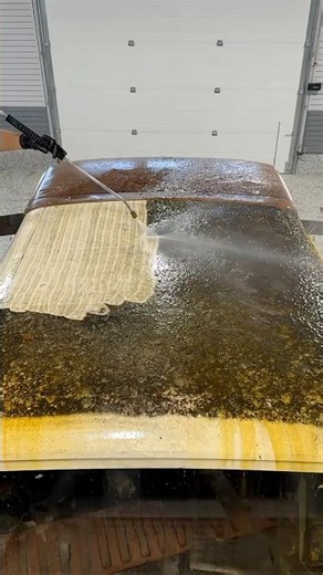 Pressure Washing the DIRTIEST Roof!