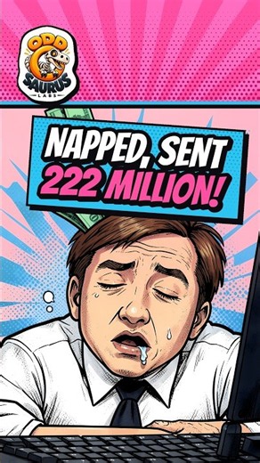 He fell asleep on the 2 key: €222m 😴