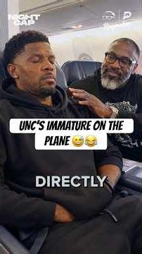 WARNING, never sit next to Unc on a plane…He wouldn’t let Iso get no sleep 😅😂 #Nightcap
