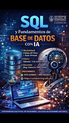 Curso de SQL y Fundamentos de Bases de Datos con IA