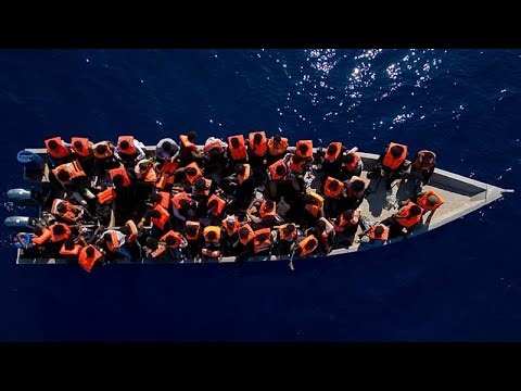 Libyan Red Crescent retrieves bodies of migrants on beach near capital