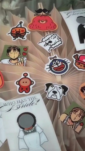 Vendi-Pop: The Ultimate Event "Blind Box" Stickers Vending Machine Experience! #vendipop