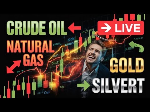 MCX Commodity LIVE | Crude Oil | Natural Gas | Gold | Silver | Real-Time Market Update
