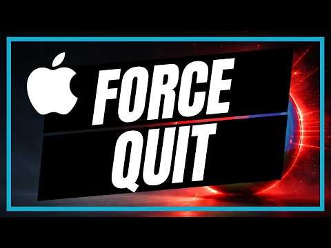 How to Force Quit Apps On Mac | Close Frozen Apps