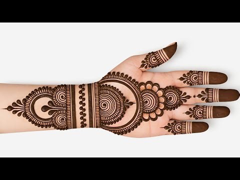 Easy stylish mehndi design | beautiful mehndi front hand | simple mehndi design | mehndi | mehandi