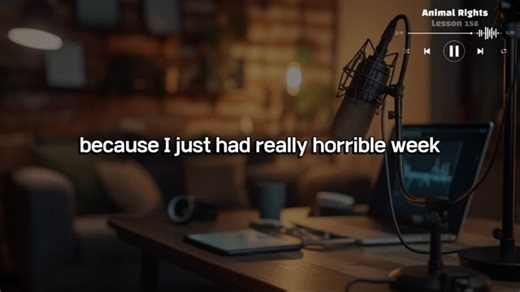🎧 English PODCAST Episode 158 Animal Rights Learning English Upper-interme