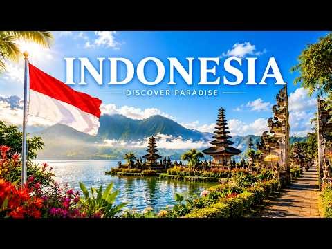 INDONESIA 8K UHD 🌴 Bali, Raja Ampat & Stunning Ocean Views