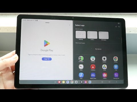How To Split Screen Multitask On Samsung Galaxy Tab A11!
