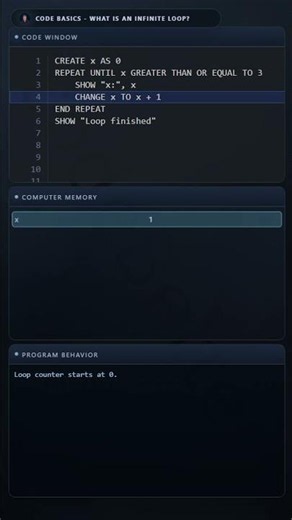 Code Basics - What is an Infinite Loop?