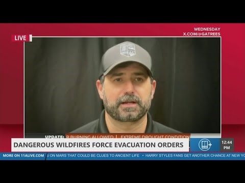 Georgia forestry gives wildfire update