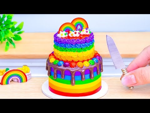 How To Make Miniature Cake Recipe❤️Sweet & Colorful Mini Chocolate Cake Decorating Ideas
