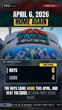 A Hurricane Took Their Roof. Now They're in the World Series ⚾ #Shorts