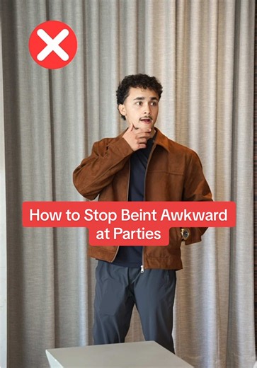 How to Stop Being Awkward at Parties #confidence #confident #party #fyp