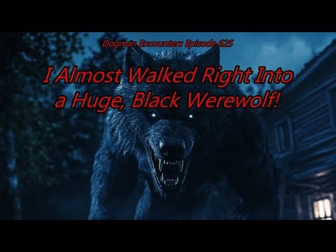 I Almost Walked Right Into a Huge, Black Werewolf! - Dogman Encounters Episode 625