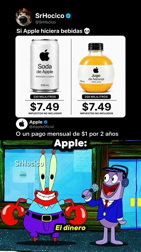 Apple: $7.49 Por Un Jugo 💀