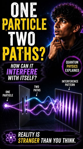 One Particle. Two Paths. How?