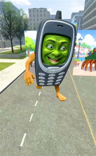 All Evolution from Pou , Angry Moon, Car Eater, Crabtanic, Land Eater 2D 3D BIG CITY #GMOD #shorts