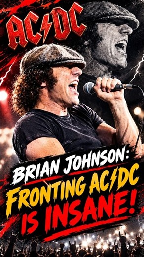 Brian Johnson: Fronting AC/DC Is INSANE! #brianjohnson #acdc #rocknroll #heavymetal