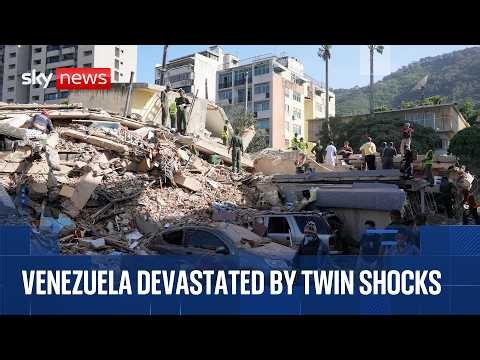 Venezuela earthquakes: At least 188 dead and thousands reported missing