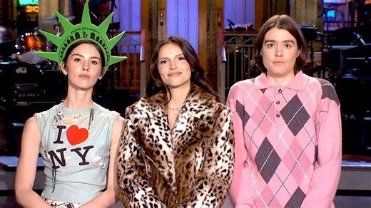 Inde Navarrette and Gracie Abrams Celebrate Halloween on SNL