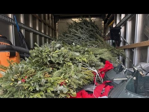 Where to drop off and recycle your Christmas tree