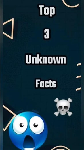 Top 3 amazing facts you didn't know 🔥
