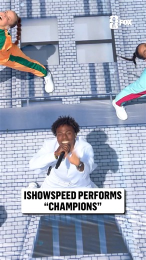 FOX Sports releases the official video for iShowSpeed’s performance of his song “CHAMPIONS” at the FIFA World Cup Final 🤯❤️‍🔥