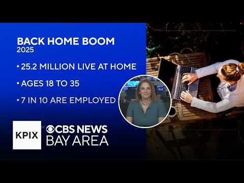 More adults are living at home with their parents. Here’s why