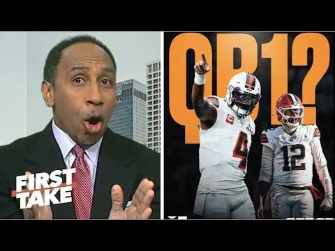 TRADE Shedeur Sanders to Vikings! - Stephen A. on Deshaun Watson has "Inside Track" to be Browns QB1